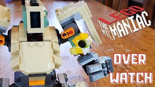 Bastion from Overwatch by the Montreal Lego Maniac - unboxing, speed build and review