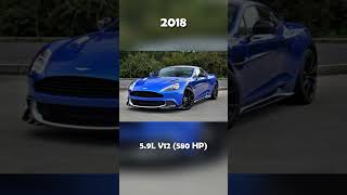 Evolution of Aston Martin Vanquish (2001~2019) #iconicdesign