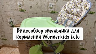 Видеообзор стульчика для кормления Wonderkids Lolo