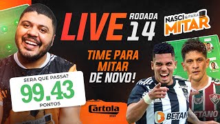 LIVE RODADA 14 - CARTOLA FC 2023 - DICAS RODADA 14