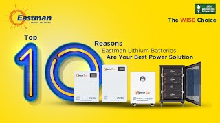 10 Reasons to Choose Eastman Lithium Batteries for Reliable Power