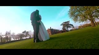 Colshaw Hall Wedding Venue Cheshire by Drone