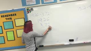 Adding and Subtracting Decimal Numbers