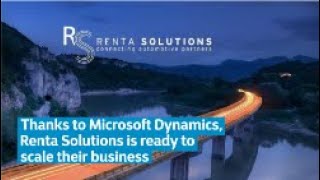 Renta Solutions can further grow the business thanks to Dynamics 365