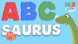 Meet the ABCsaurus dinosaur - an ABC Song and Video for Kids!