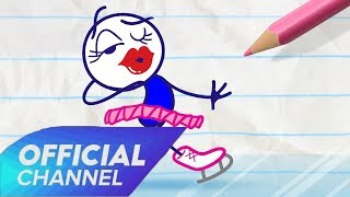 Pencilmation Cartoon 2019 - Pencilmate Thinks He Can Skate -in- ICING ON THE SKATE - Pencilmation C