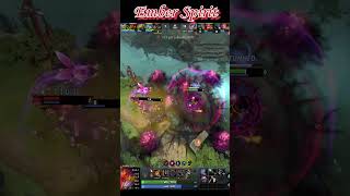 2 Level In 32 Seconds Ember Spirit  Likes this Very Much #dota2 #dota2highlights #rampage