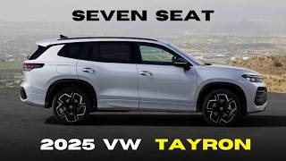 The 2025 Volkswagen Tayron Is The Beast Seven Seat SUV