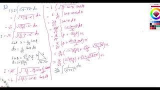 Trigonometric Substitution 2