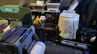 Day 3- Running my Van refrigerator with a 1000 watt Jackery Power Station