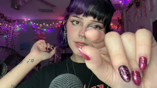 asmr negative energy plucking, positive affirmations, mouth sounds ꧂