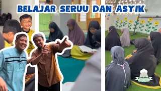 BELAJAR SERUU DAN ASYIK - KUTTAB TAHFIZH ABQORI bersama Kak Muslim