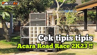 Cek Tipis Tipis Acara Road Race 2k23