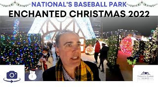 Washington Nationals Baseball Park | Enchanted Christmas in Nation's Capital | 360° Virtual Reality