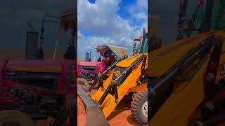 Tractor vs jcb 3dx #viral