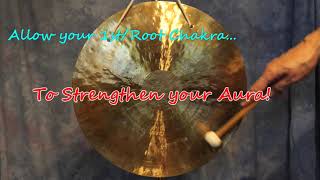 10 min Meditation 7 Gong Chakra set~Align your 7 Chakra Energies! w/Time Stamps~www.templesounds.net