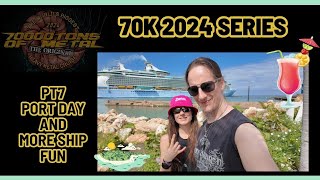 70K TONS OF METAL 2024: Pt7, Port day @ Puerto Plata & ship fun