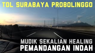 TOL PEMANDANGAN INDAH SEPANJANG JALAN, TOL SURABAYA GEMPOL PROBOLINGGO