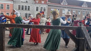 Folk Dances with Nordic Dancers/Tallinn Estonia