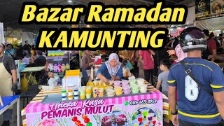 BAZAAR RAMADAN KAMUNTING MEMANG MERIAH.