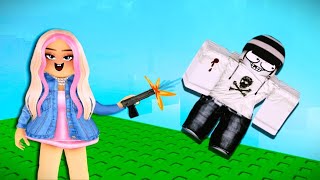 Playing 'Shoot a Friend' on Roblox