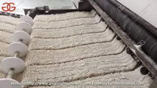 The forming part of Instant noodle production line  working video