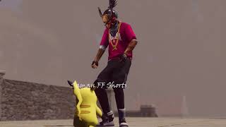 @Skylord69  Vs Pikachu Funny Video 3D Animation 🤣😂| Saman FF Shorts