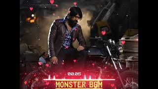 KGF🔥  music | monster 😈 bgm | ringtone