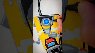 Colouring Claptrap with Posca Pens