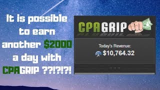 How to get the first dollars on CPAGRIP   If you have never made money online 2021