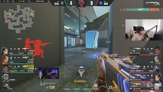 TenZ on epic ZETA Retake VALORANT