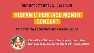 EcoMadres Hispanic Heritage Month Concert