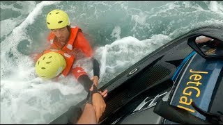 Socorrismo en Espacios Acuáticos Naturales, Rescate con Moto de Agua  // Jet Ski rescue training