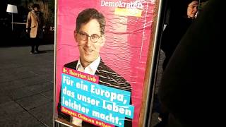 Pulse of Europe  Goetheplatz Love in Frankfurt