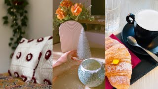 Spend a cozy Thursday with me🍂| Peaceful & Simple life | Shopping for home… Cooking… Silent Vlog