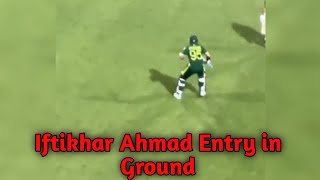 iftikhar Ahmad Entry in Ground 🤣