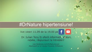 DrNature despre hipertensiune