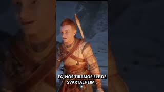 GOD OF WAR RAGNAROK - FREYA AMEAÇA ATREUS #SHORTS