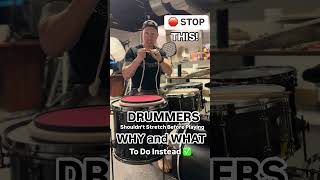 Muscle DON’T Stretch ❌What Drummers SHOULD Do Instead ✅🥁