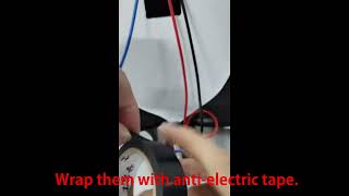 Power swtich- how to do-reconnect the power cord B0108