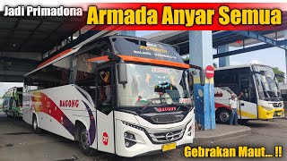 DRIVER TATAG dan SOUUSSS ‼️ Trip Bus Bagong Malang - Surabaya Via Tol Trans Jawa