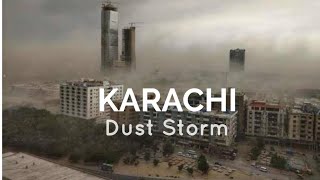 Dust Storm in Karachi #shorts #youtubeshorts