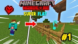 I Survived On Super Flat World!! | super flat world #1