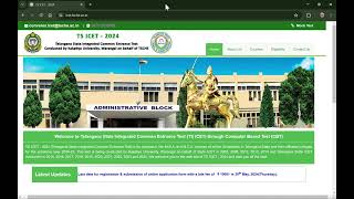 How to download TSICET hall ticket 2024 ||TSICET2024||