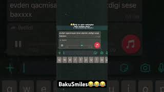 EVDƏN QAÇARAM ATAM SƏS ATAR😂 #gulmeli #prikol #приколы #shortvideo #videolar #shorts @BakuSmiles