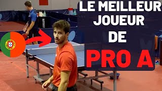 Je m'entraine avec le meilleur performeur de Pro A ! Tennis De Table