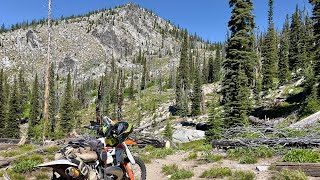 Challenging Trail to a Fire Lookout