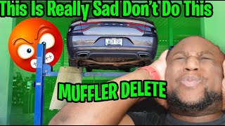 Dodge Charger Gets Muffler Delete Does It Sound Deeper?