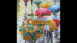 Cancer April General 24    Relax, it's not a disaster