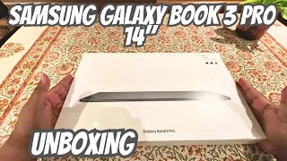 Samsung Galaxy Book 3 Pro 14" - Unboxing